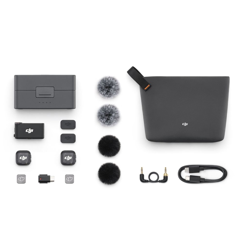 DJI Mic 3 (2TX + 1RX + Charging Case)