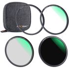 K&F Concept Magnetic Lens Filter-kit CPL-ND-UV 82 Mm