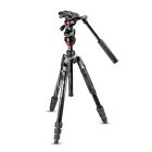 Manfrotto Befree Live Aluminium Twistlock zwart met 2way balhoofd 