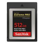SANDISK 512GB CF EXPRESS EXTREME PRO 1700 / 1400MB/S TYPE B