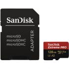 Sandisk 128GB MicroSDXC Extreme Pro 170MB / 90MB U3 V30 A2