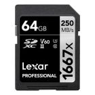 Lexar 64GB SD Pro UHS-II U3 V60 1667x