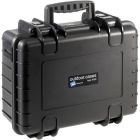 B&W Outdoor Case Type 4000 - Zwart met Plukschuim