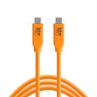 TetherTools TetherPro USB-C To USB-C 3m Oranje