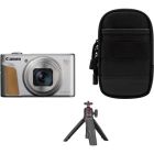 Canon PowerShot SX740 HS Lite Edition Silver Travel SmallRig
