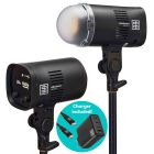 Elinchrom LED 100 C LED Light Dual Kit + Chargers
