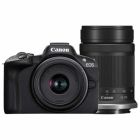 Canon EOS R50 Zwart + RF-S 18-45 IS STM + RF-S 55-210mm f/5-7.1 IS STM
